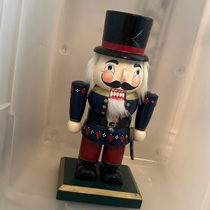 Wooden Nutcracker on base